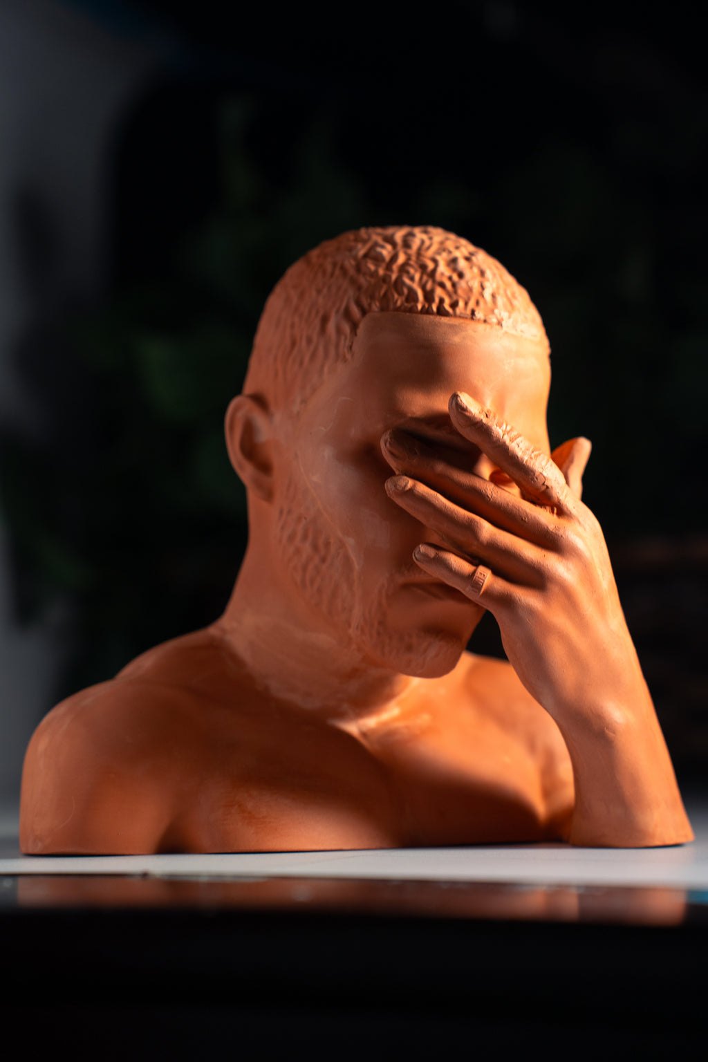 "Blond" Chia Planter