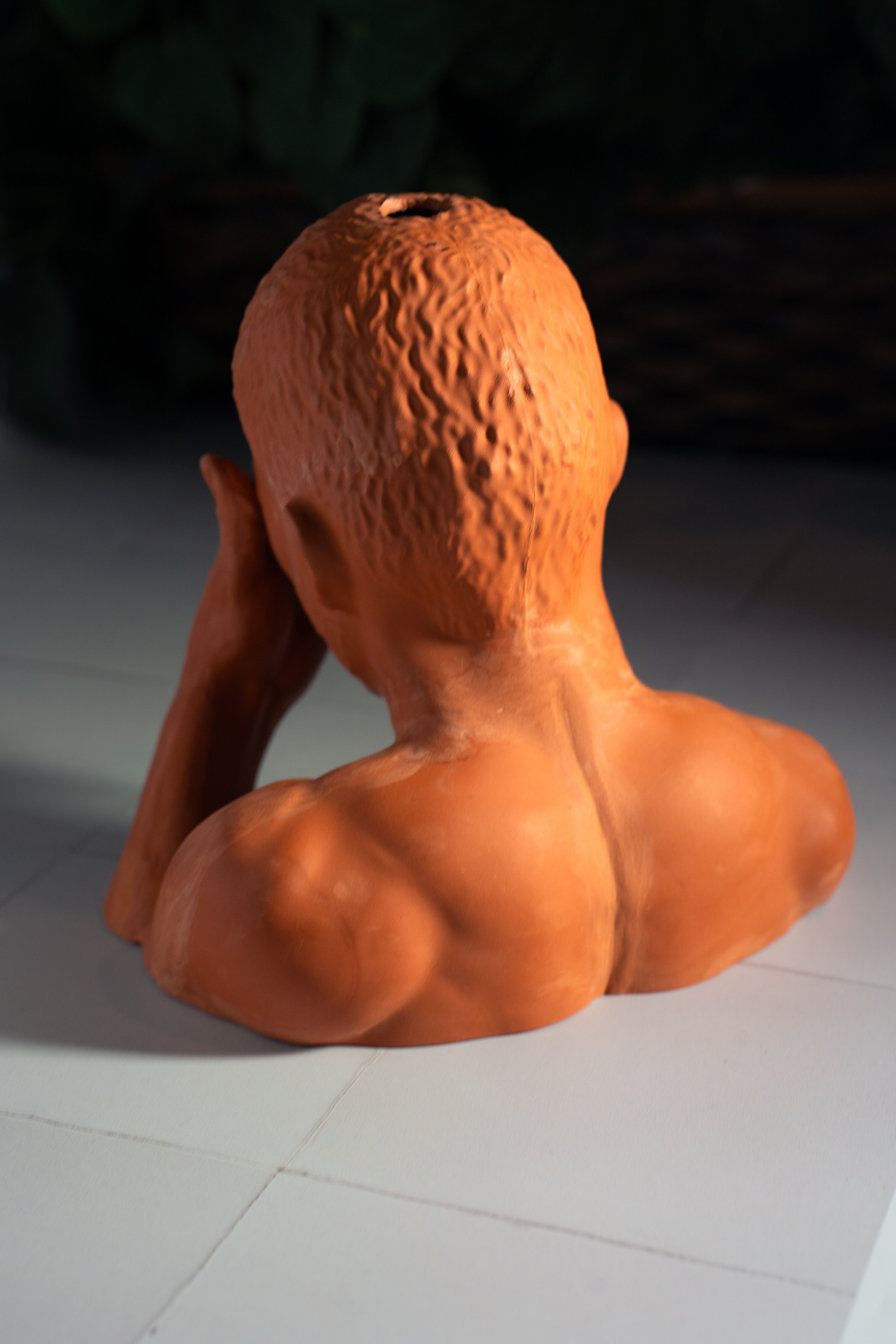 "Blond" Chia Planter