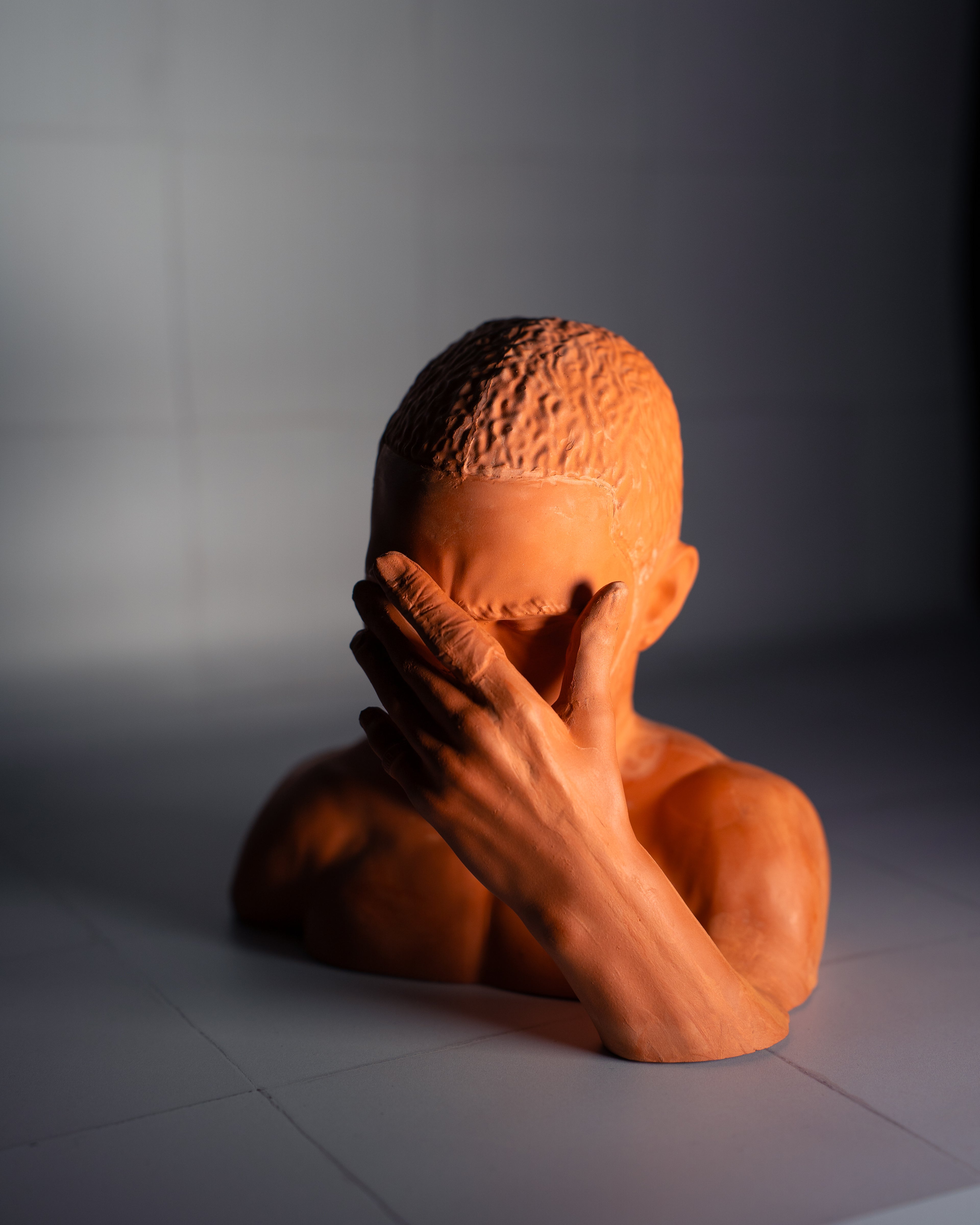 "Blond" Chia Planter