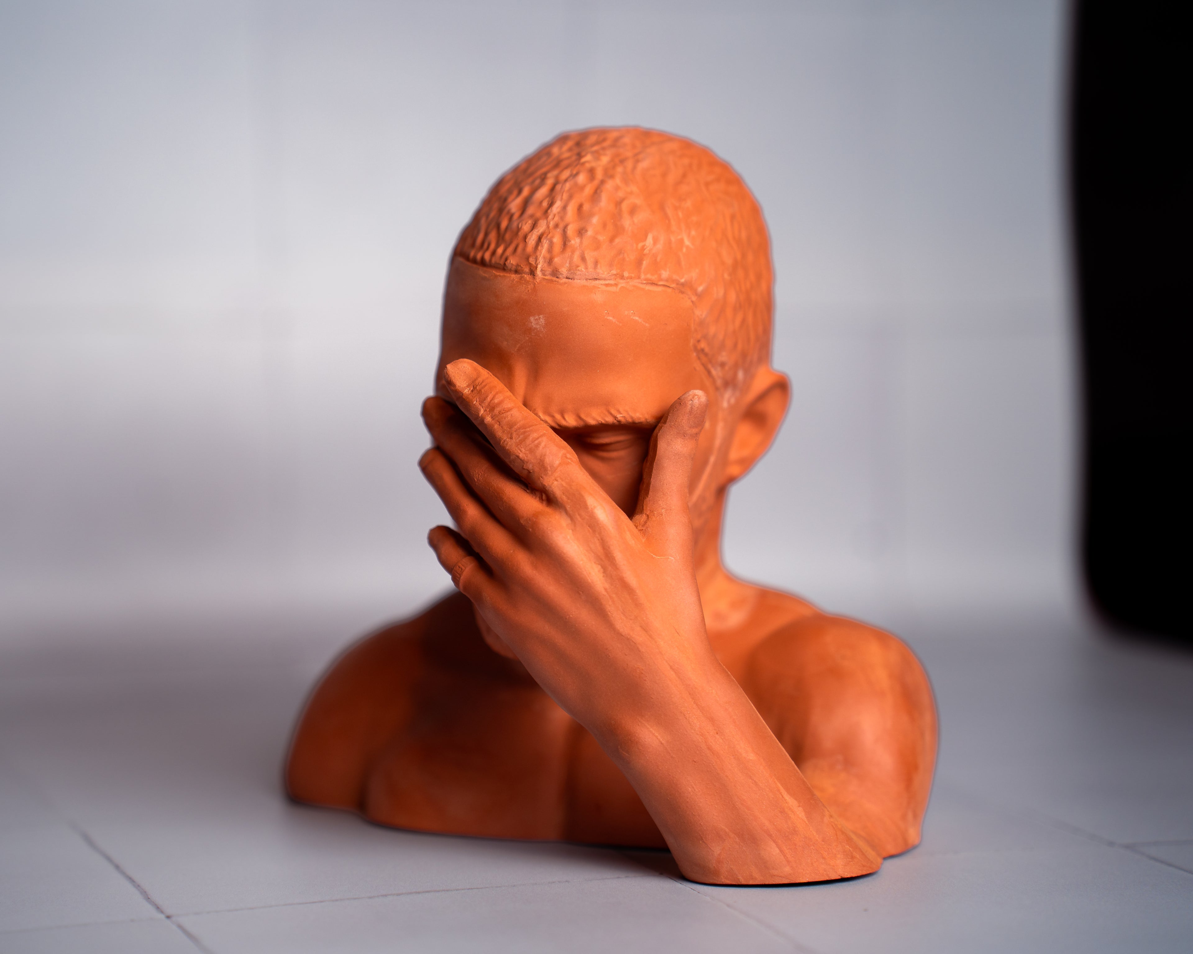 "Blond" Chia Planter